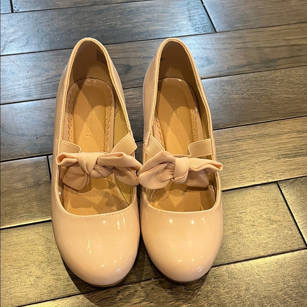Nordstrom Blush Bow Heels
